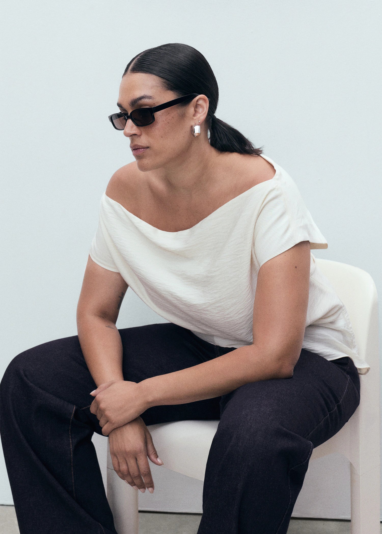 Danila Wide Leg High Rise Jeans