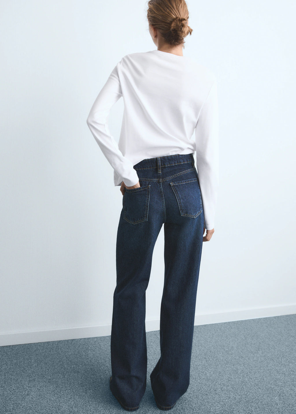 Danila Wide Leg High Rise Jeans