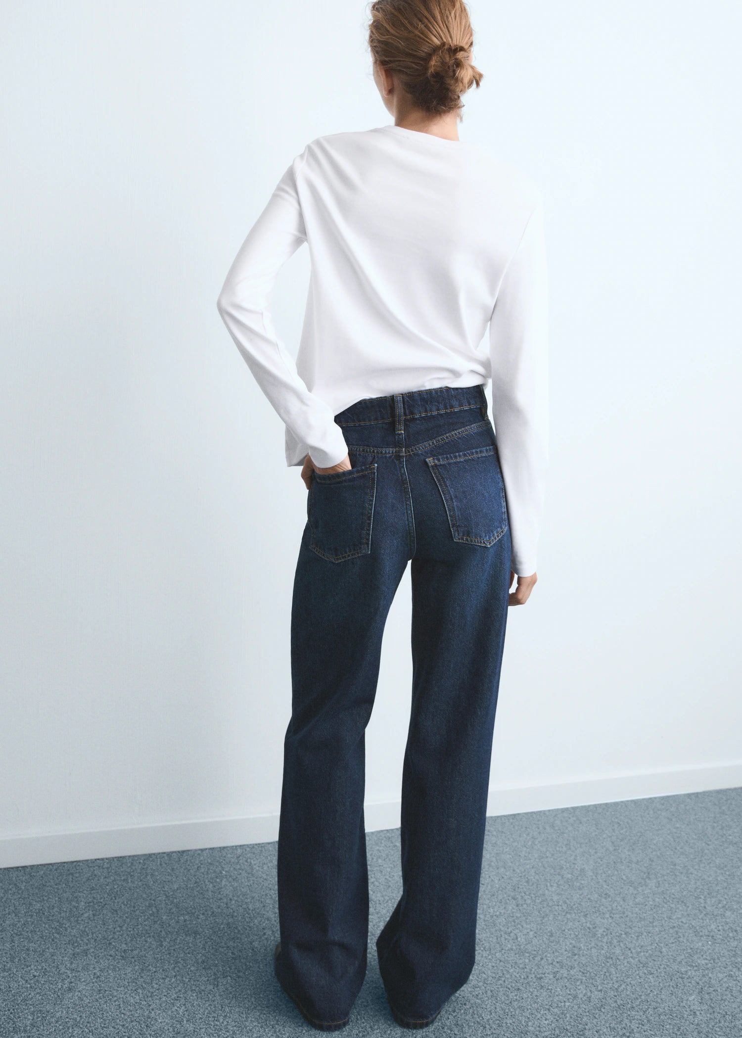 Danila Wide Leg High Rise Jeans