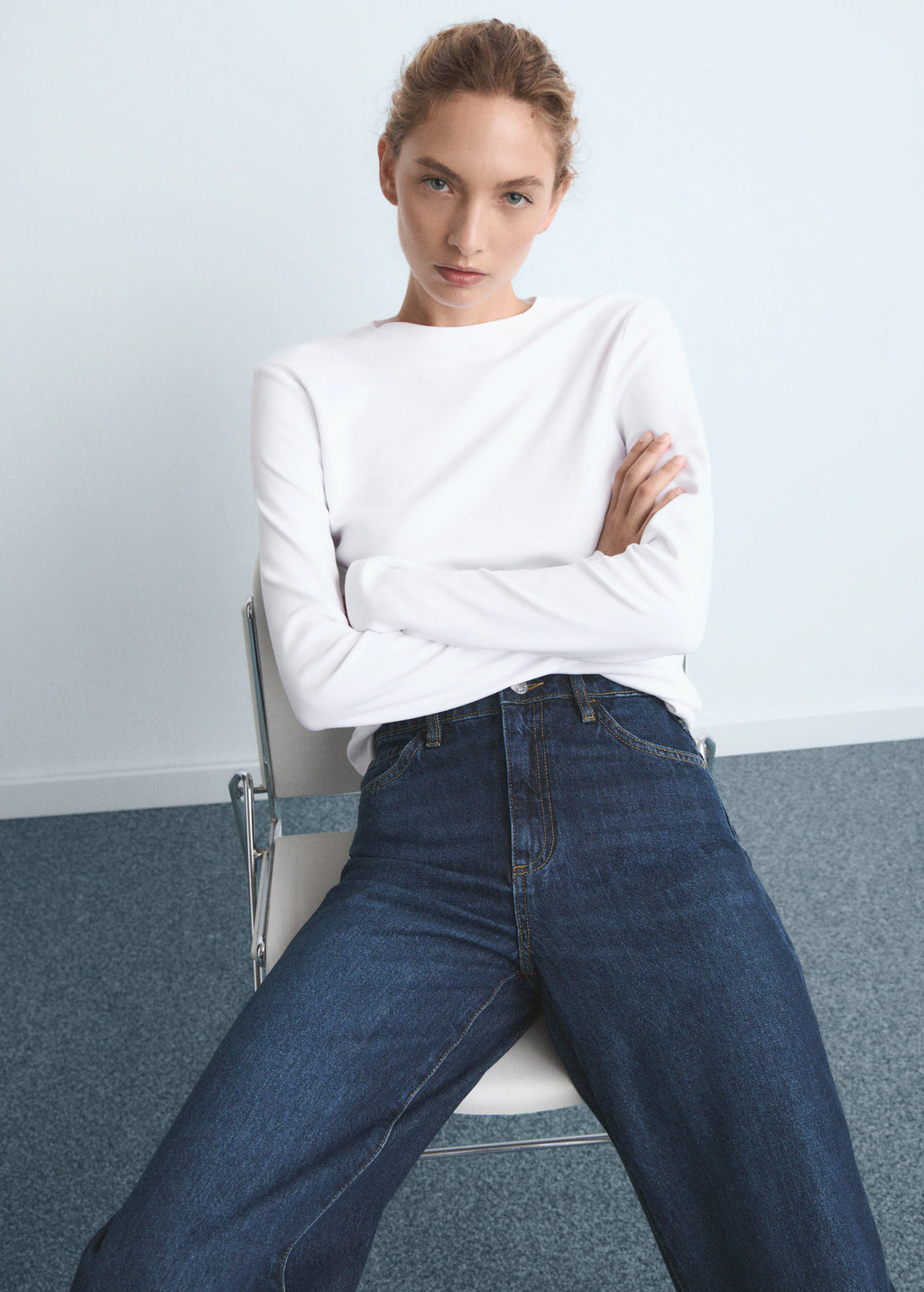 Danila Wide Leg High Rise Jeans