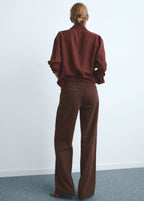 Danila Wide Leg High Rise Jeans