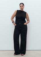 Danila Wide Leg High Rise Jeans