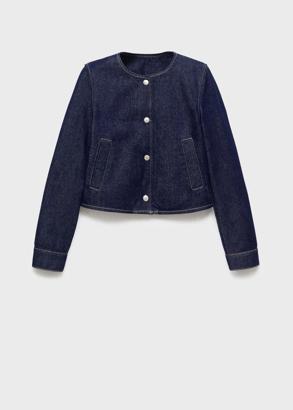Denim Crop Jacket