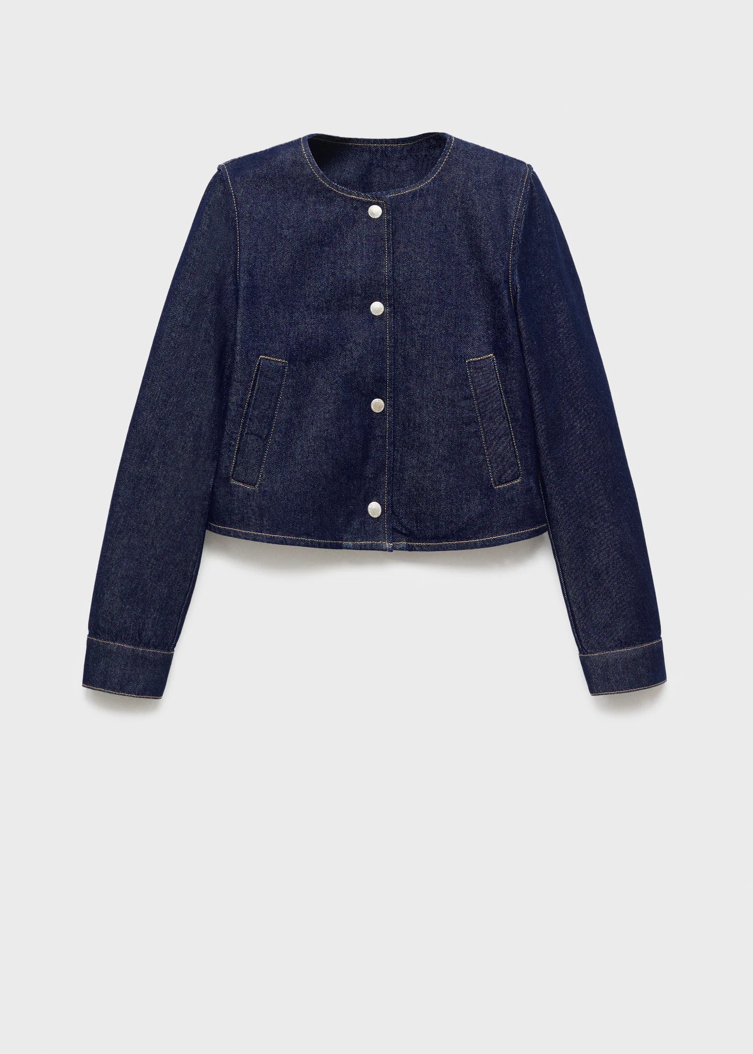 Denim Crop Jacket
