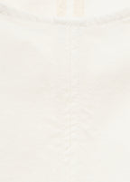 Denim Crop Top With Buckle Closure