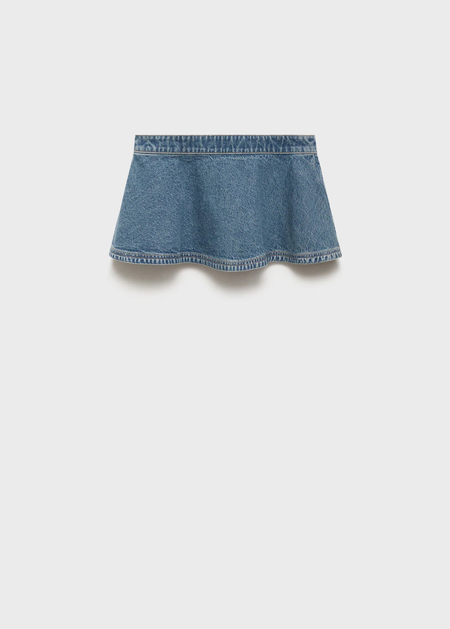 Denim Micro Skirt