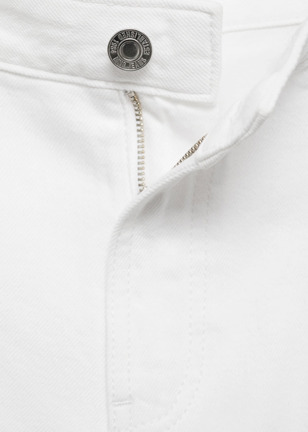 Denim Shorts With Frayed Hem And Pleats