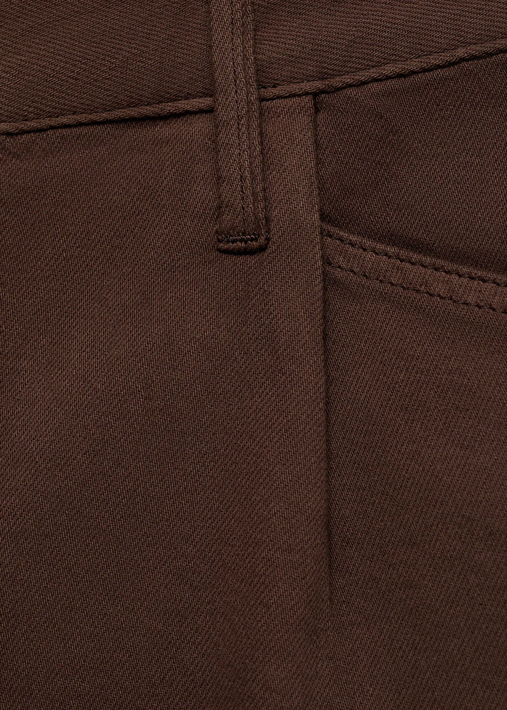 Denim Shorts With Frayed Hem And Pleats