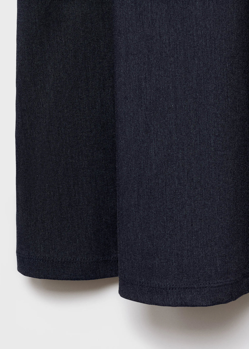 Denim Effect Dress With Bows