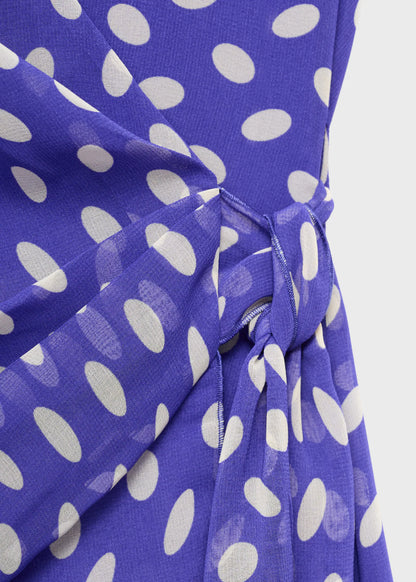 Dots Wrap Dress