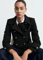 Double Breasted Jacket With Lapels