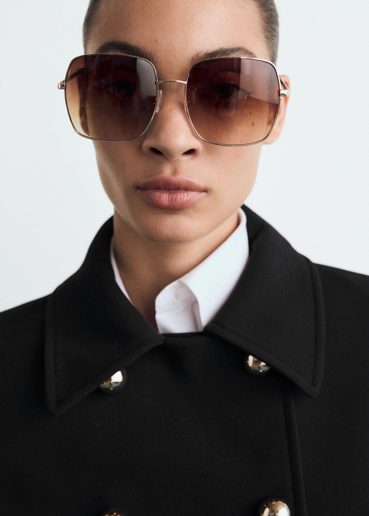 Double Breasted Jacket With Lapels