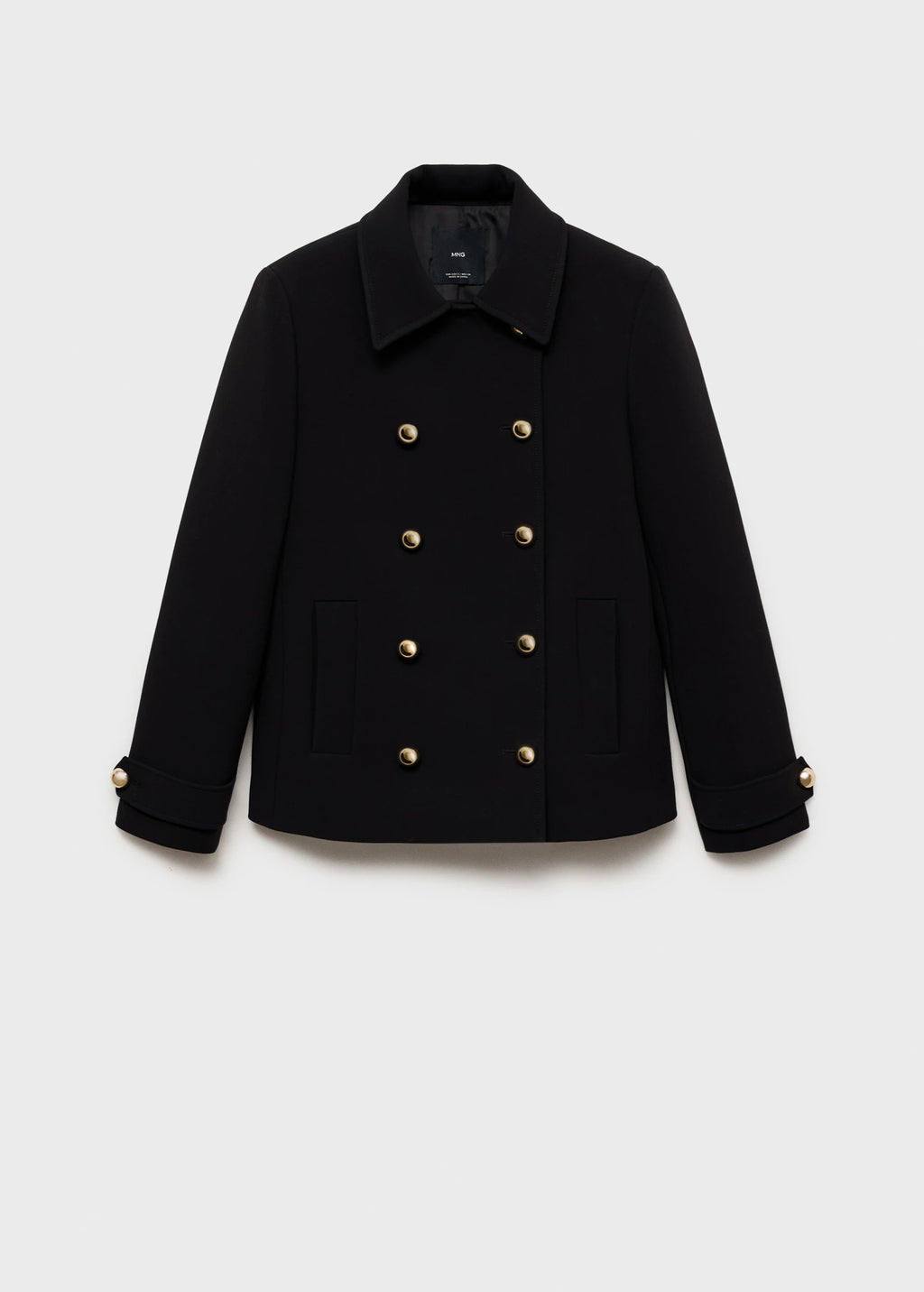 Double Breasted Jacket With Lapels