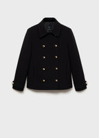 Double Breasted Jacket With Lapels