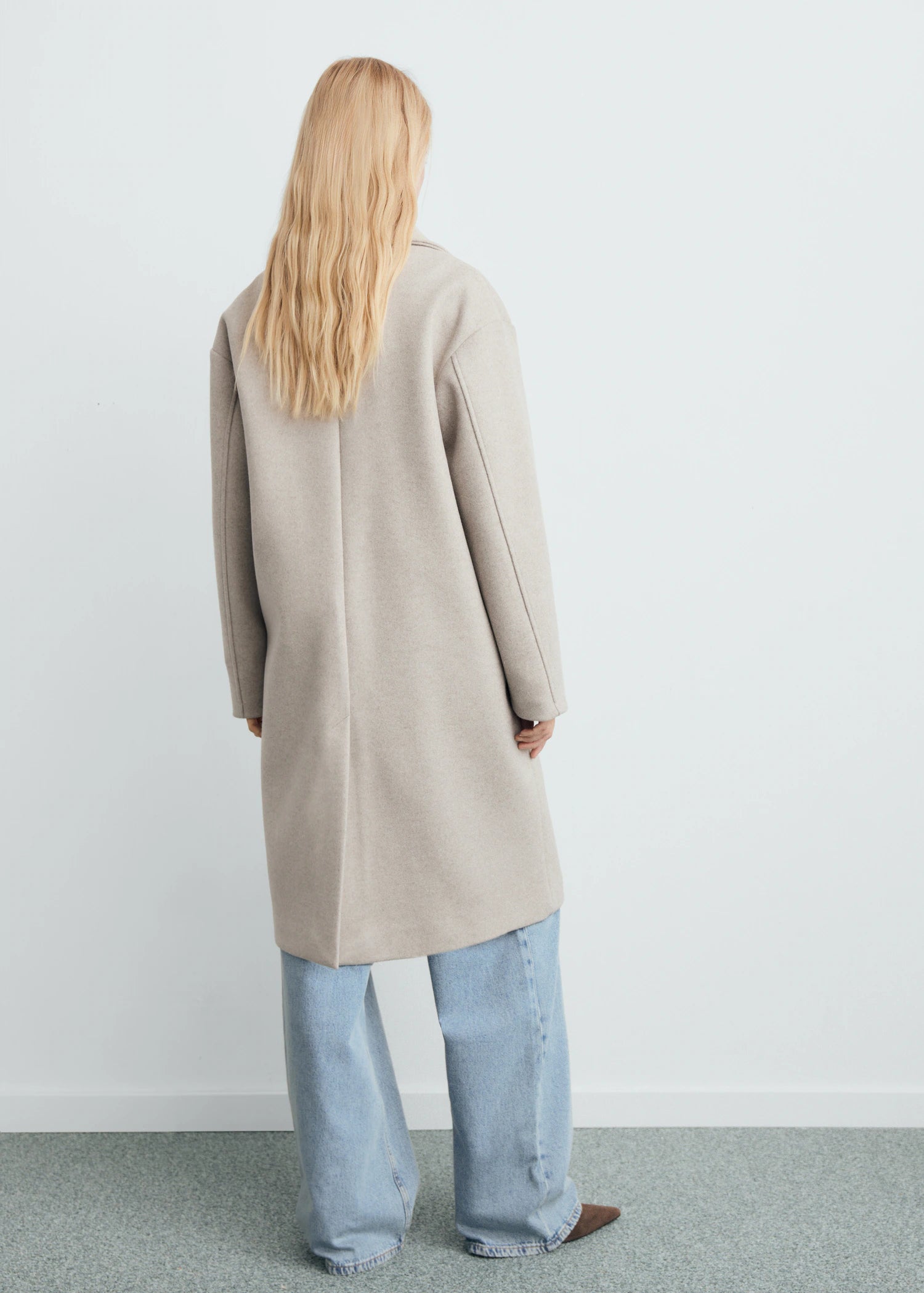 Double Breasted Midi Coat