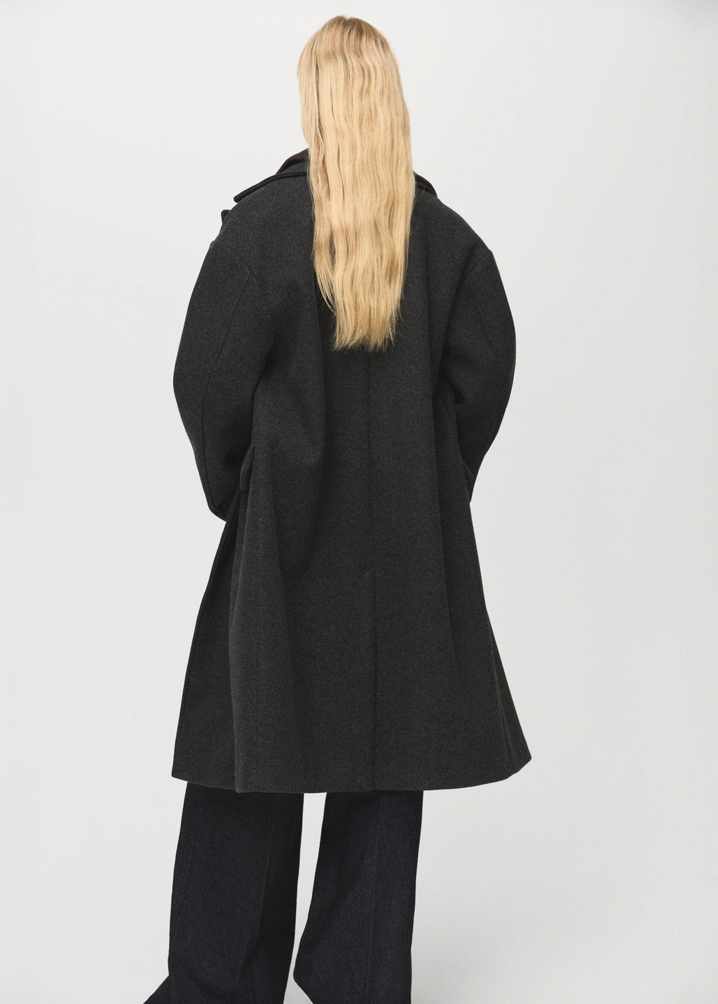 Double Breasted Midi Coat