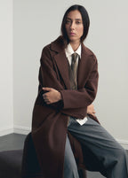 Double Breasted Midi Coat