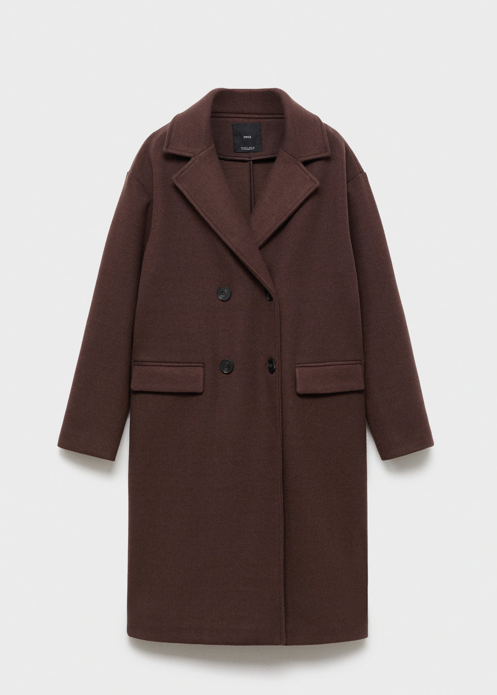 Double Breasted Midi Coat