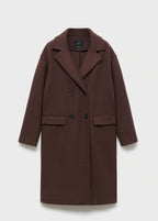 Double Breasted Midi Coat