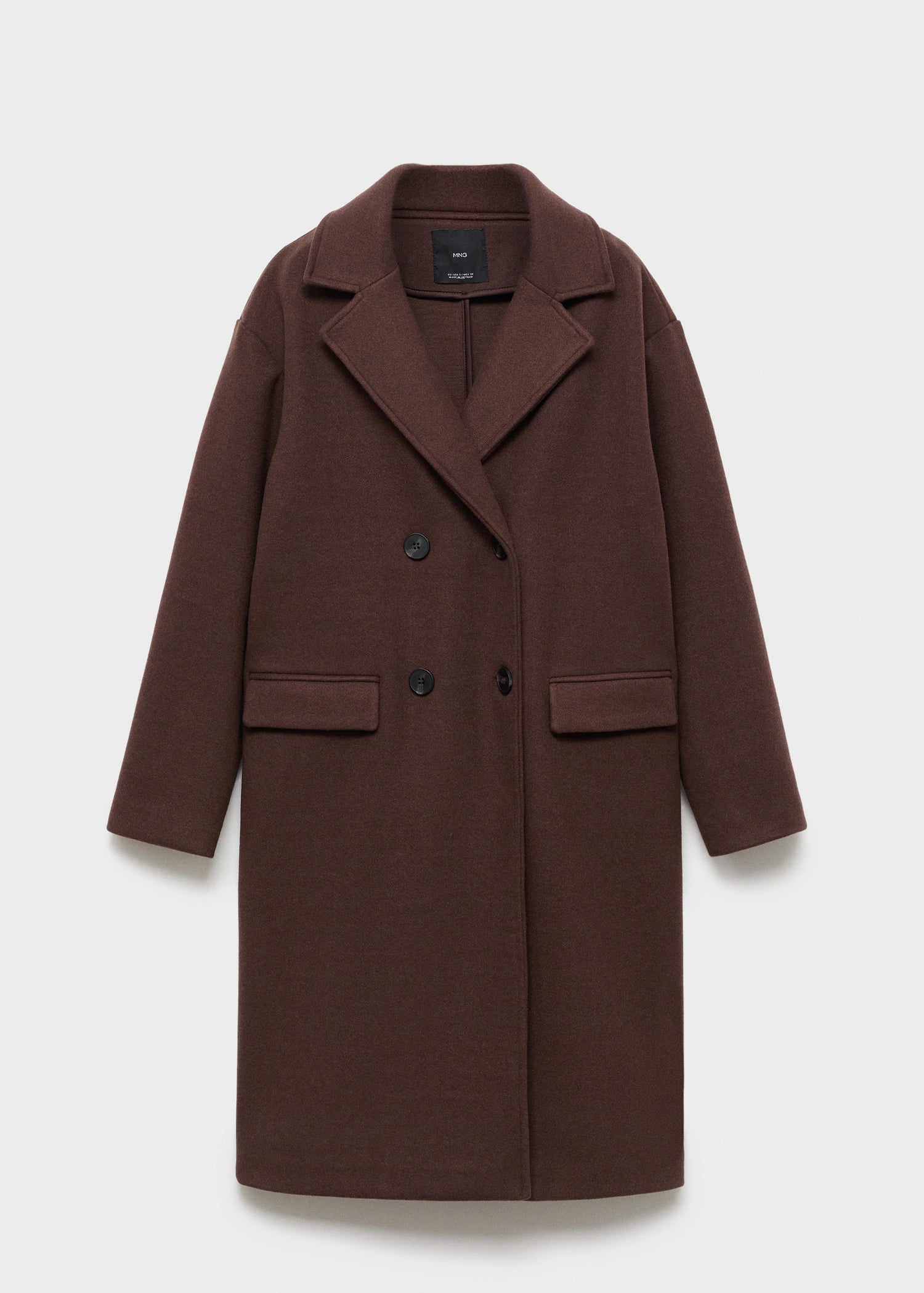 Double Breasted Midi Coat