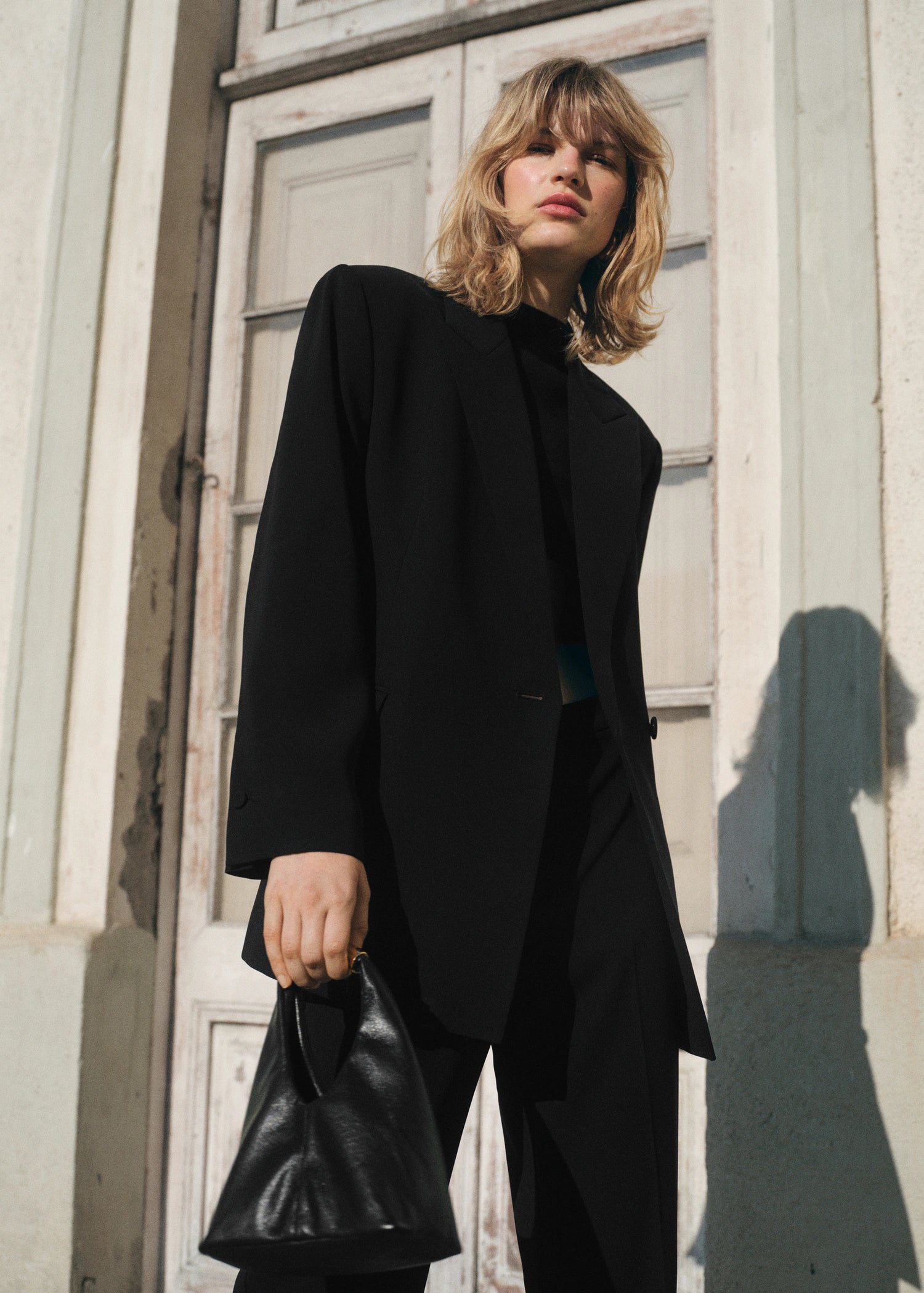 Double Breasted Suit Blazer