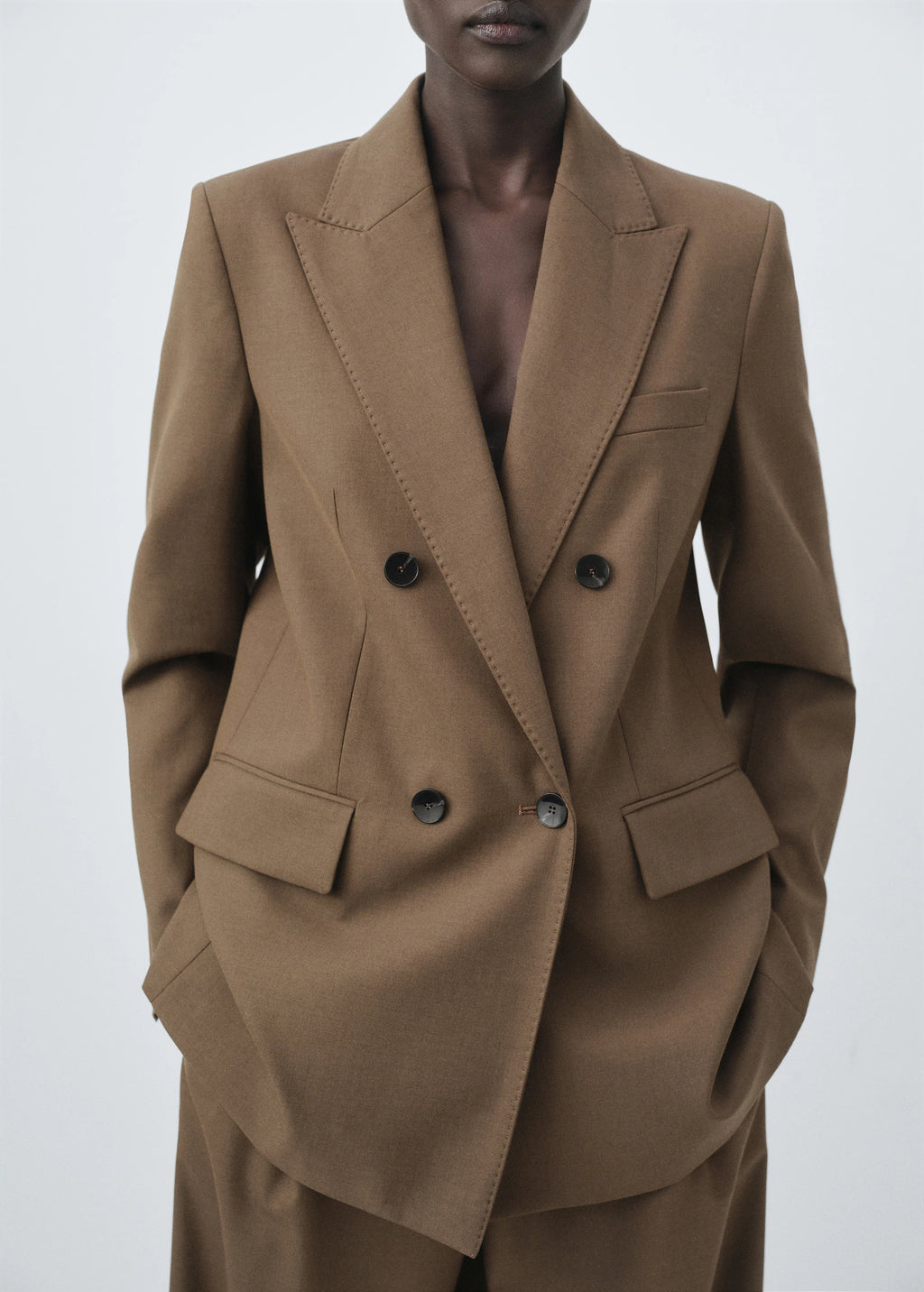 Double Breasted Suit Jacket