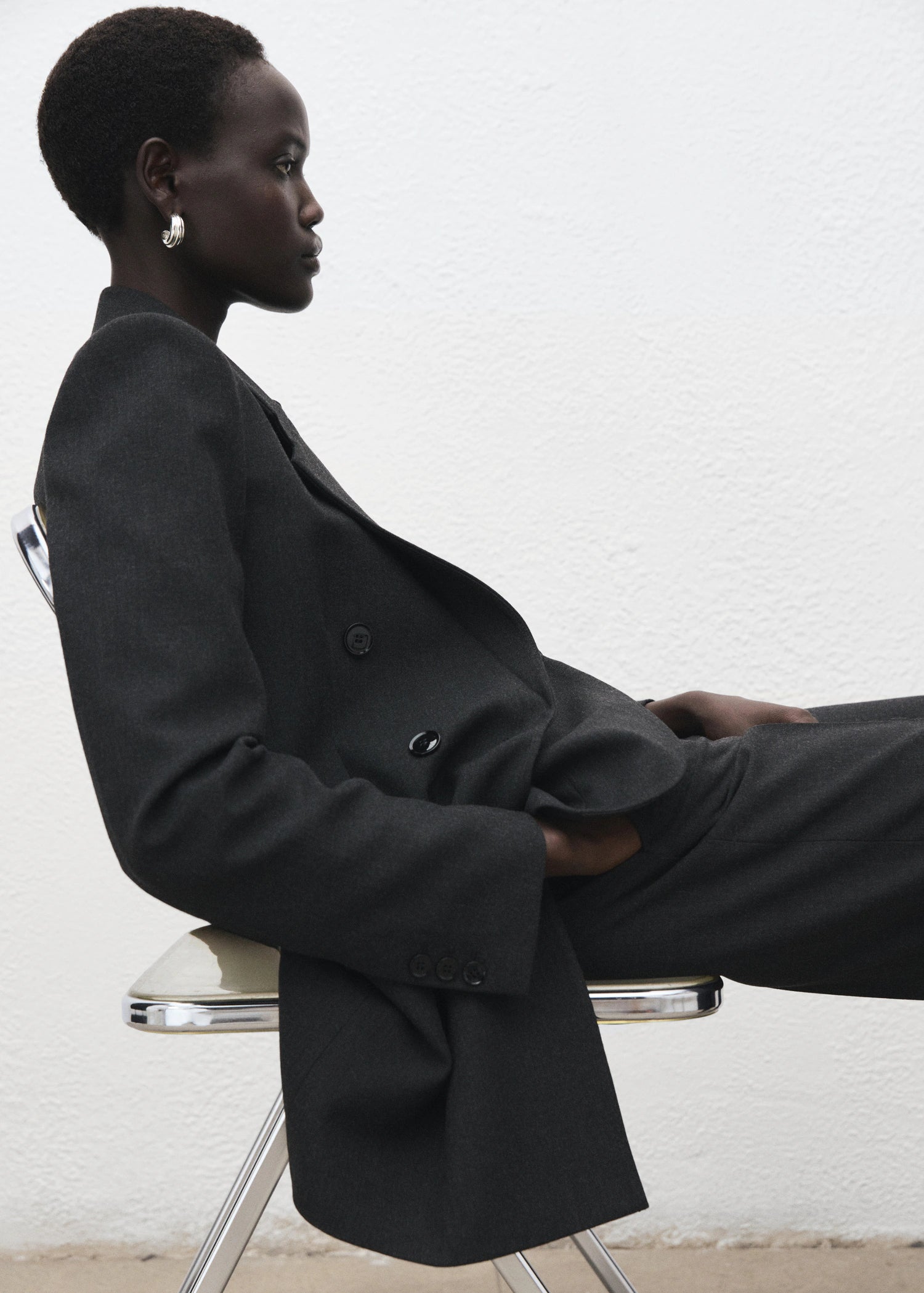 Double Breasted Suit Jacket