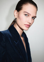 Double Breasted Velvet Jacket