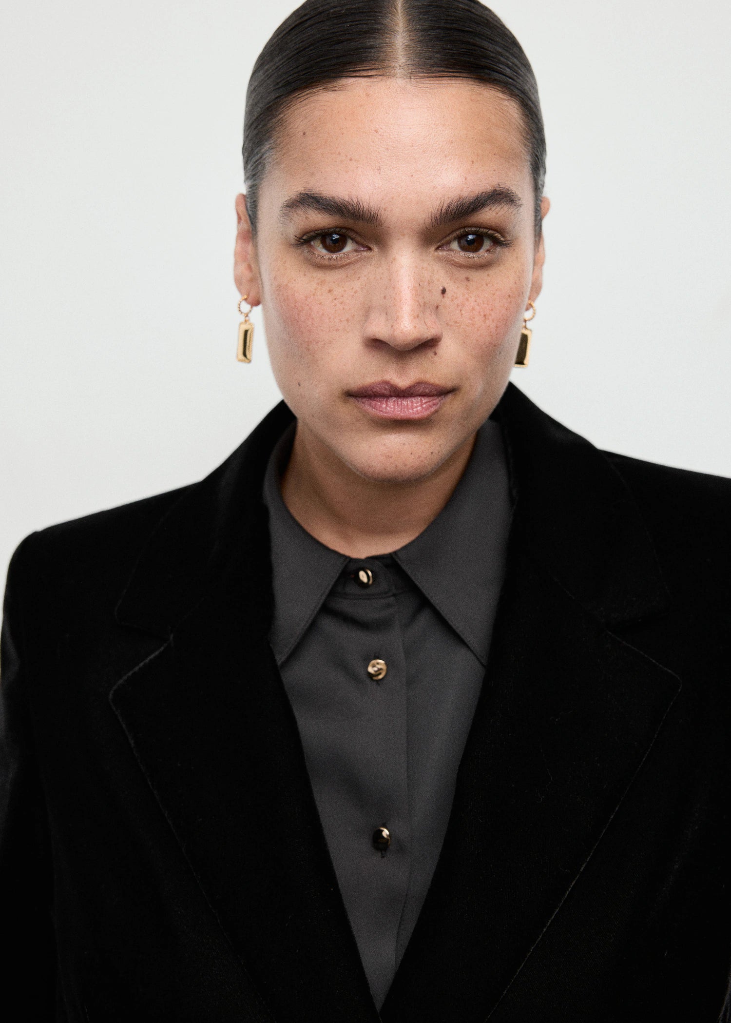 Double Breasted Velvet Jacket