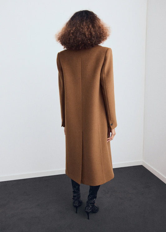 Double Breasted Wool Coat