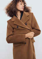 Double Breasted Wool Coat