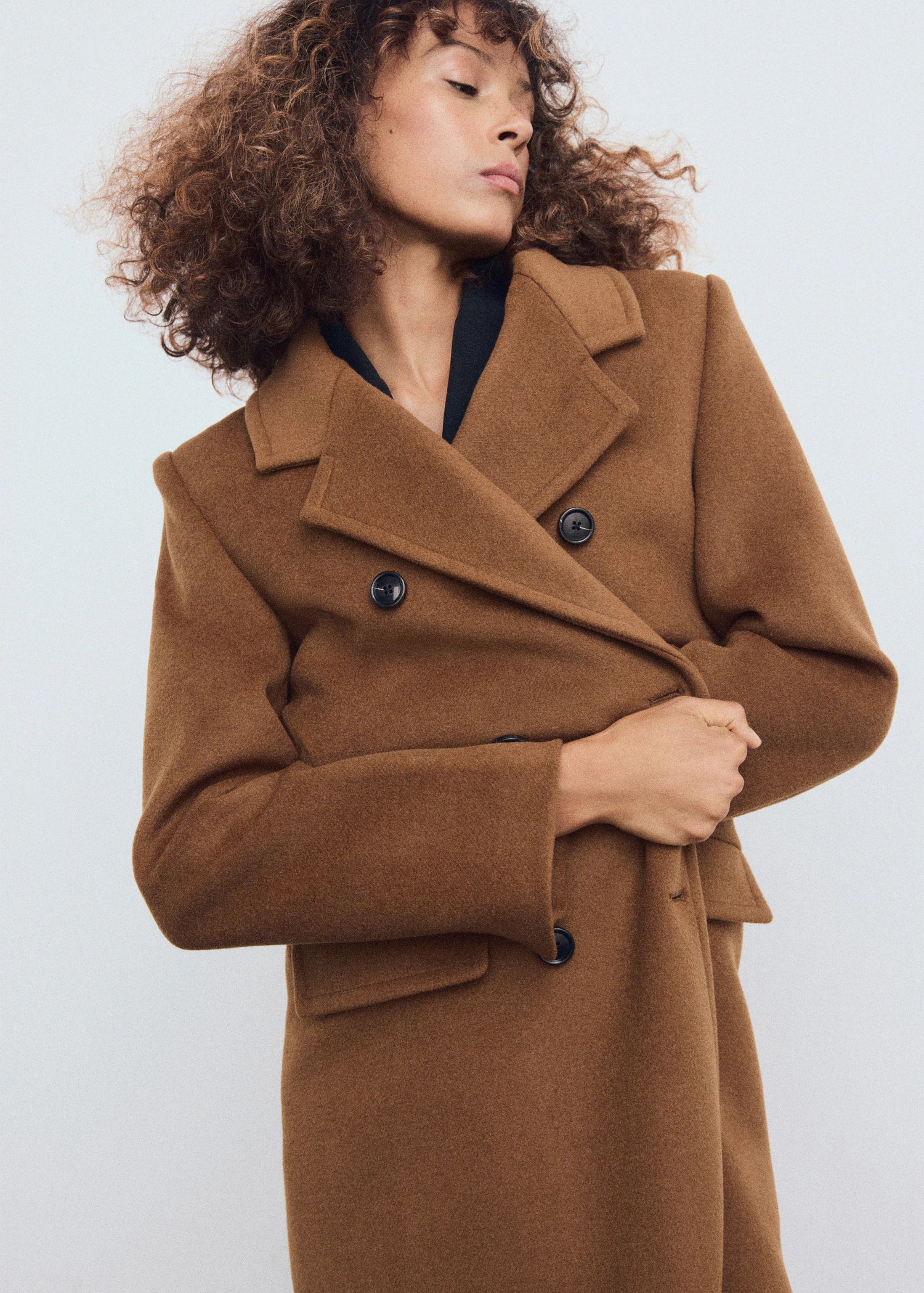 Double Breasted Wool Coat