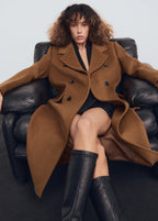 Double Breasted Wool Coat