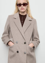 Double Breasted Wool Coat