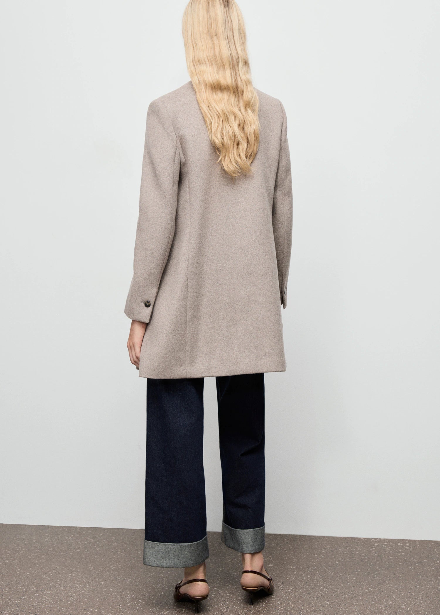 Double Breasted Wool Coat