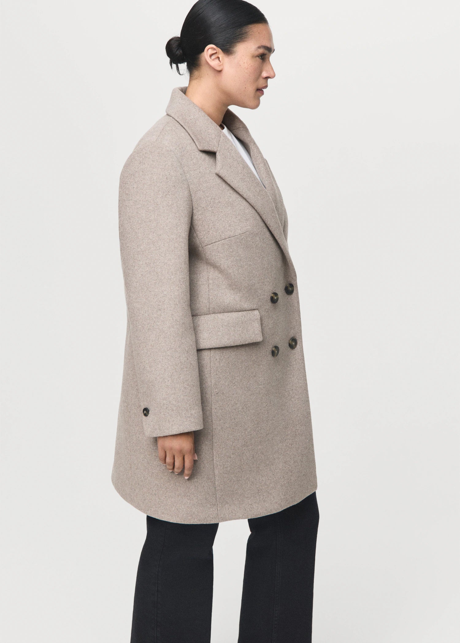 Double Breasted Wool Coat