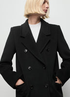 Double Breasted Wool Coat