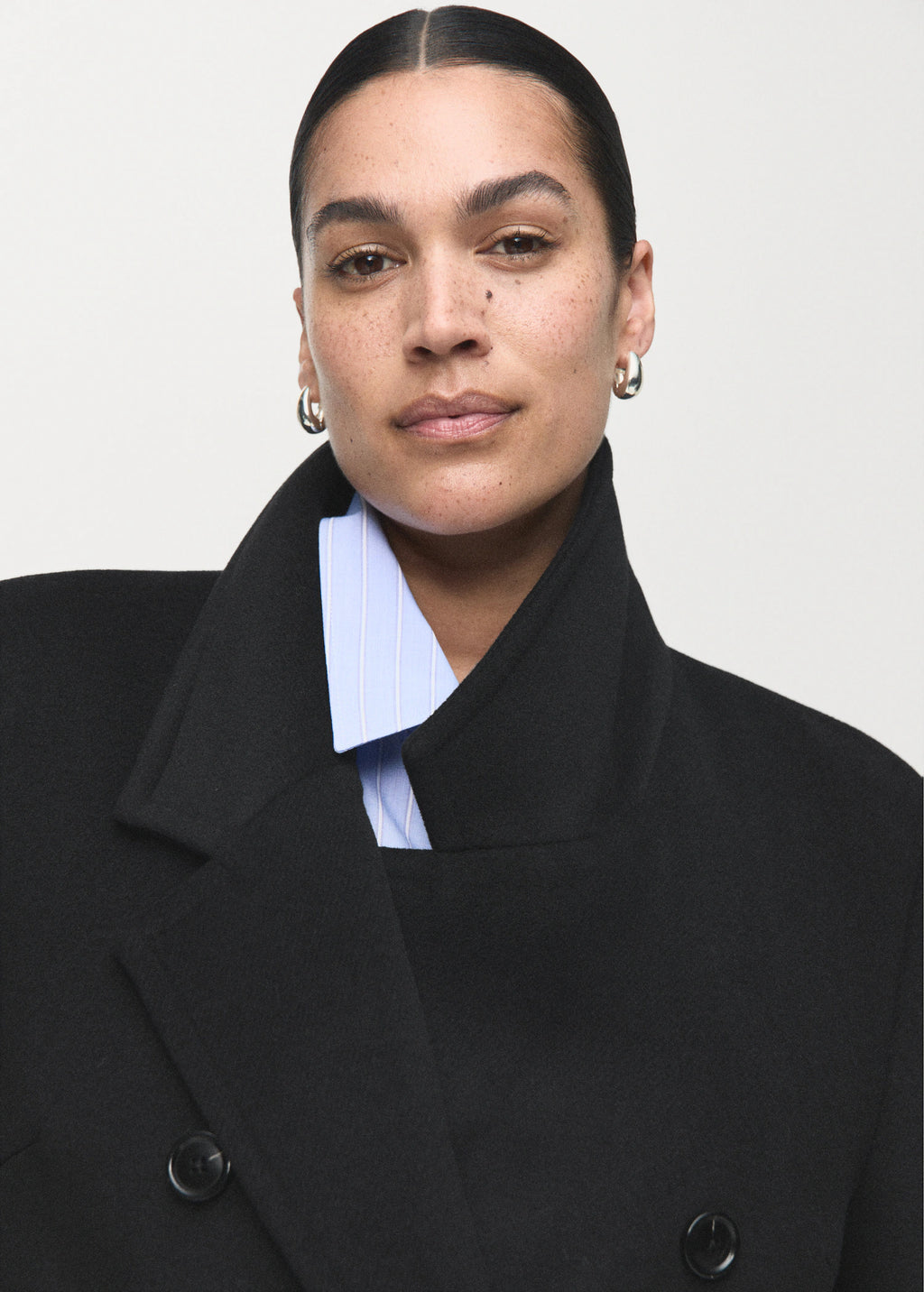 Double Breasted Wool Coat