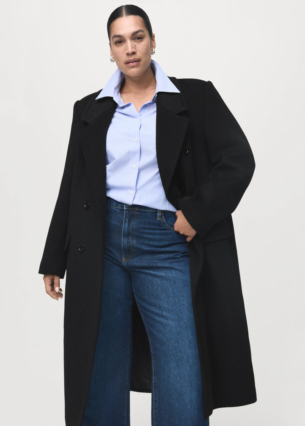 Double Breasted Wool Coat