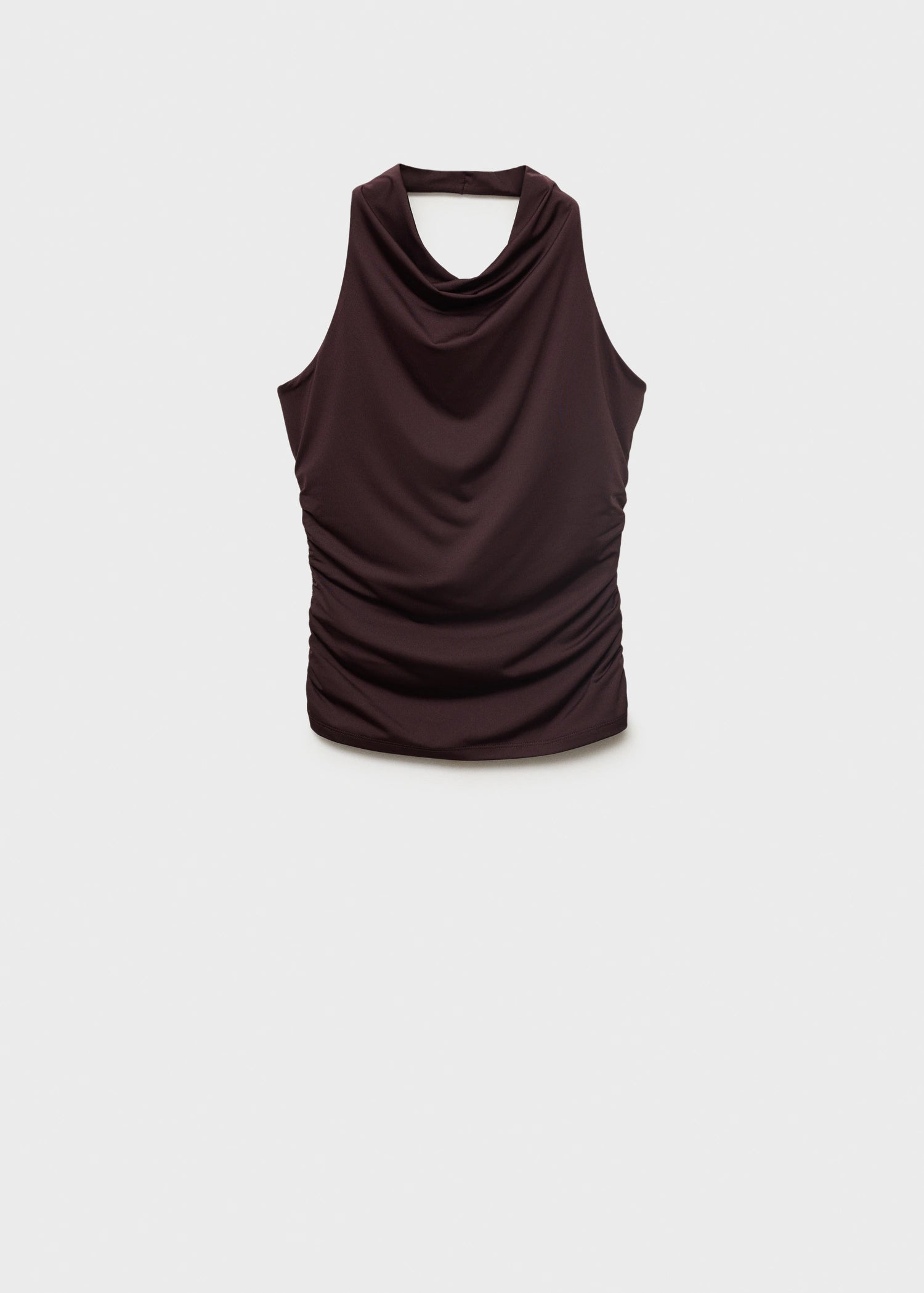 Draped Halter Top