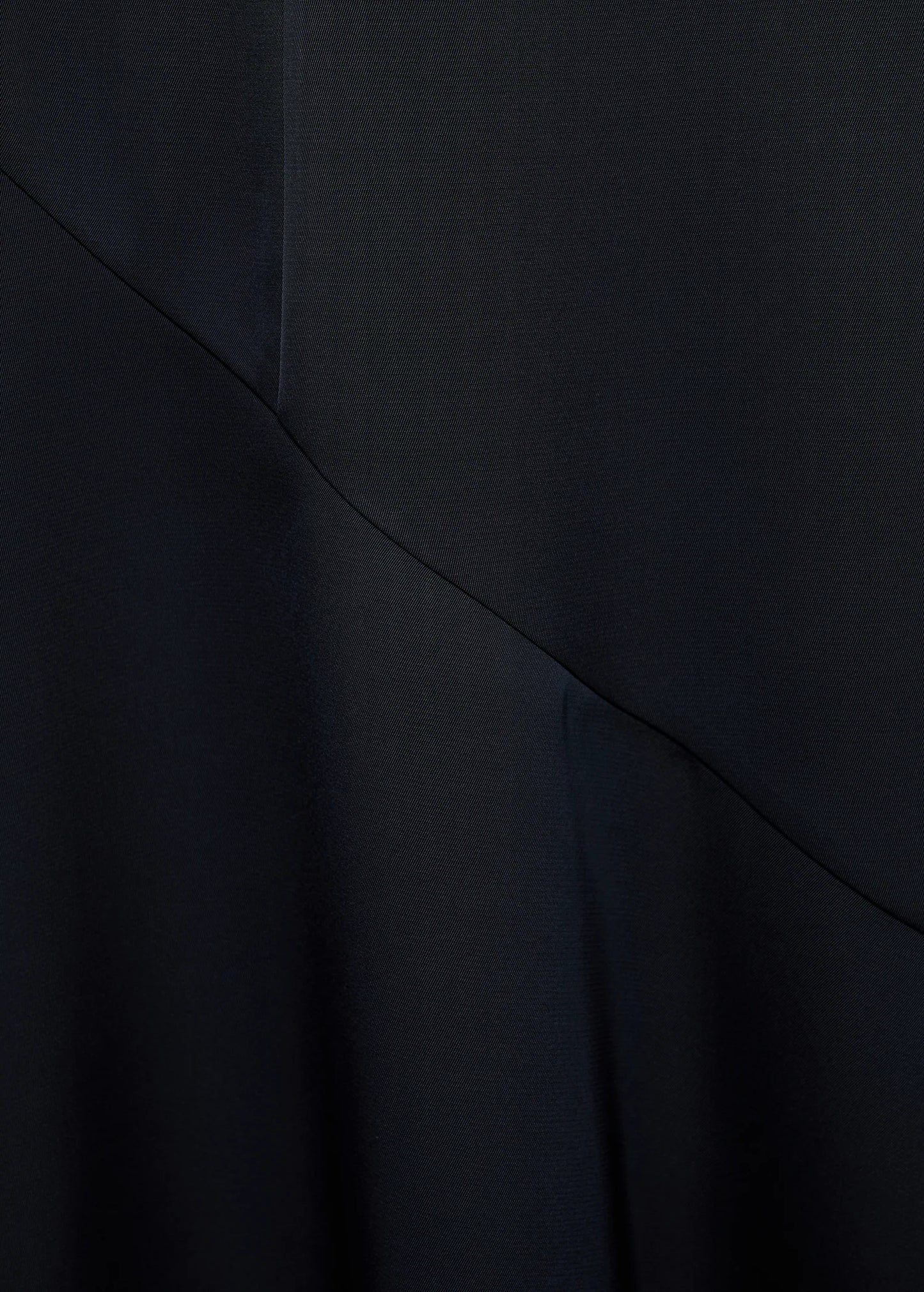 Draped Neck Dress With Opening