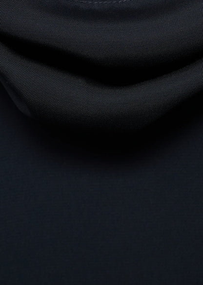 Draped Neck Dress With Opening