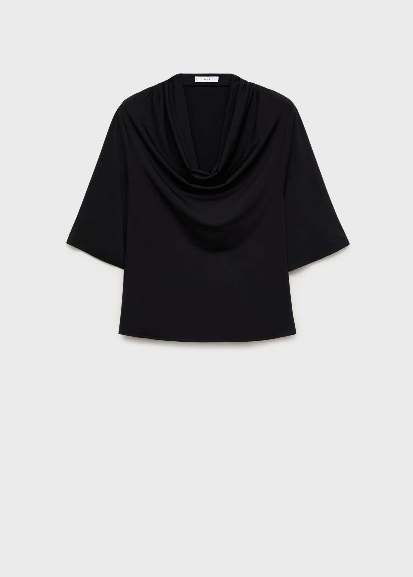 Draped Neck Top