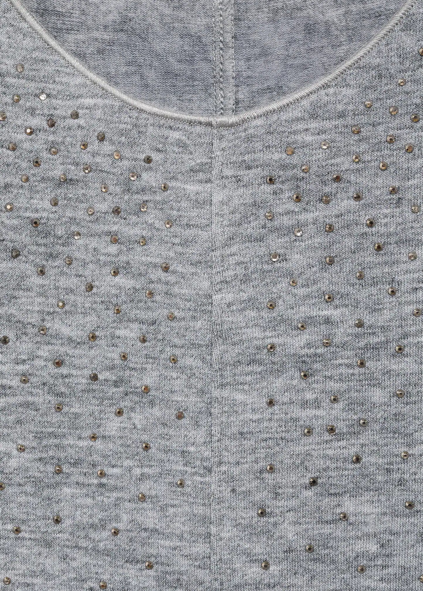 Dress With Rhinestone Seam