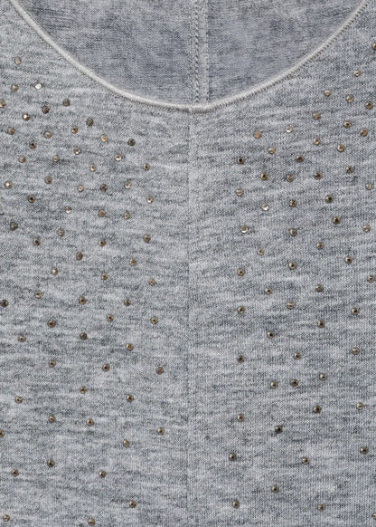 Dress With Rhinestone Seam