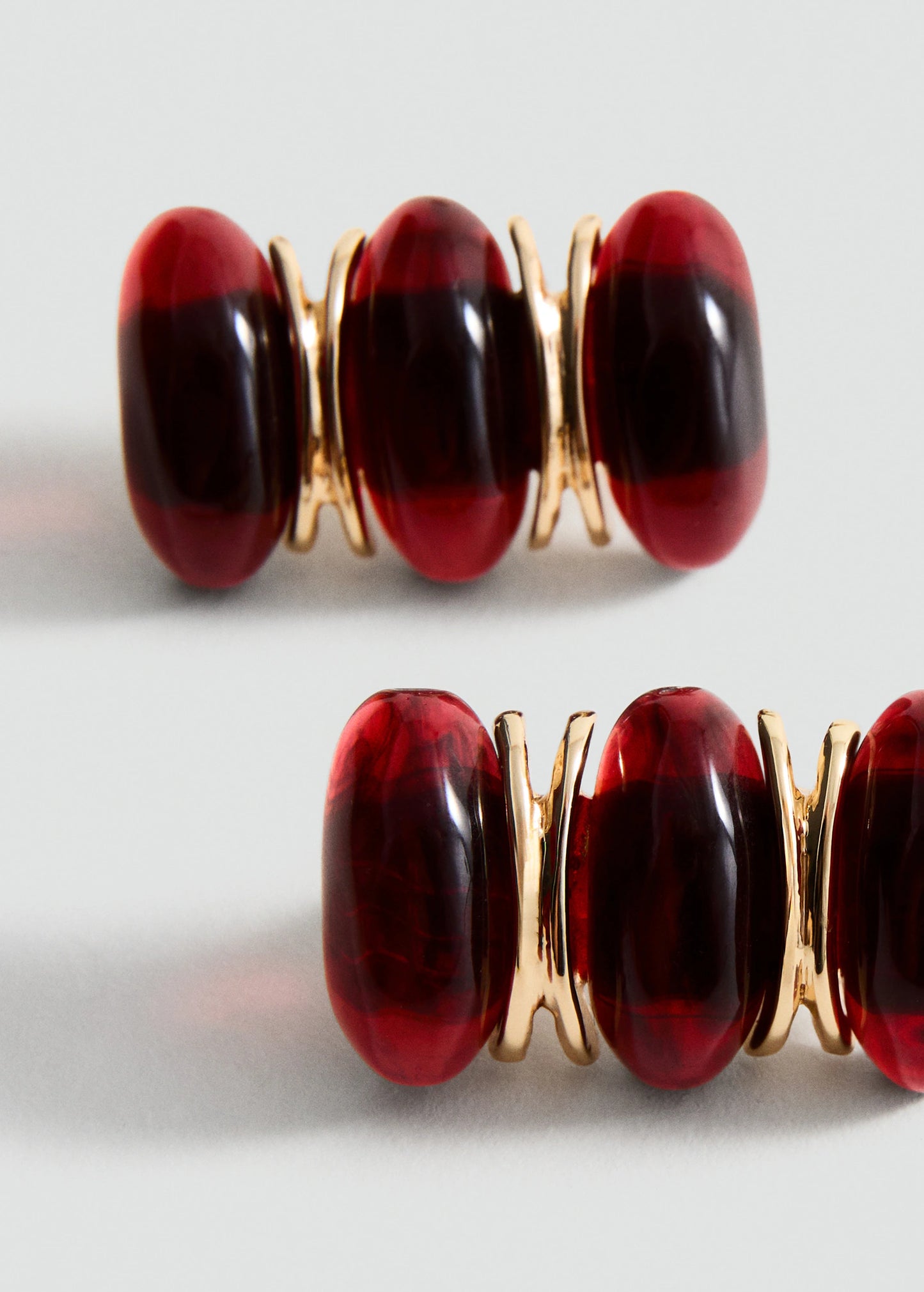 Embossed Spiral Earrings