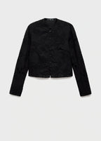 Embroidered Blouse With Buttons