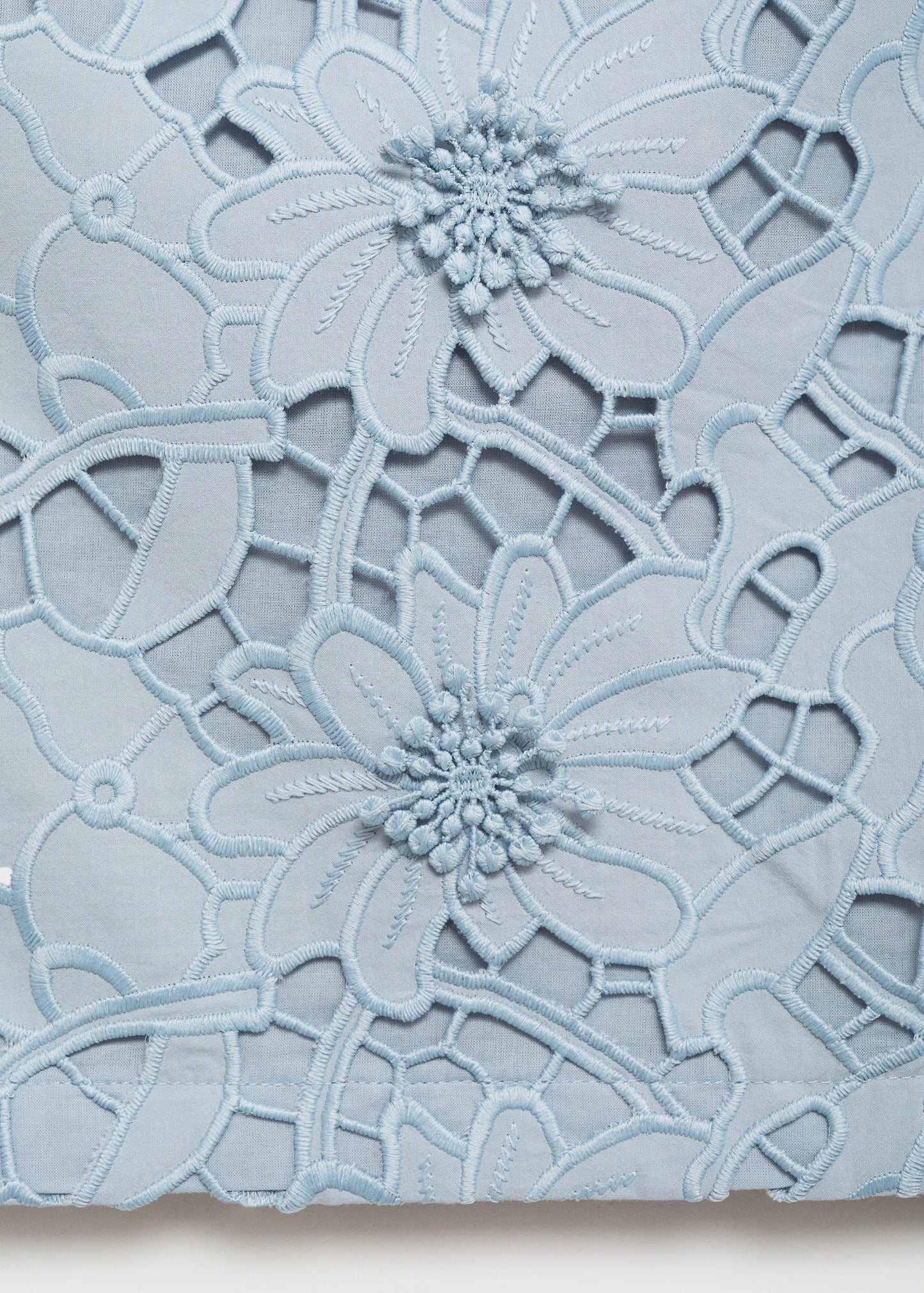 Embroidered Cotton Skirt