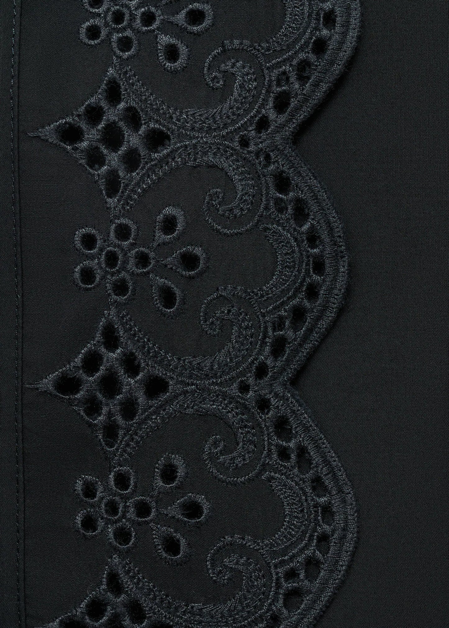 Embroidered Cotton Skirt