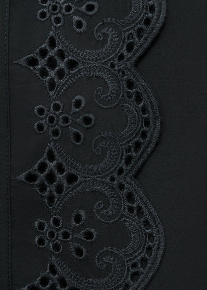 Embroidered Cotton Skirt